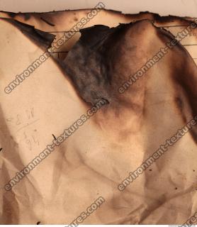 Photo Textures of Paper Burnt